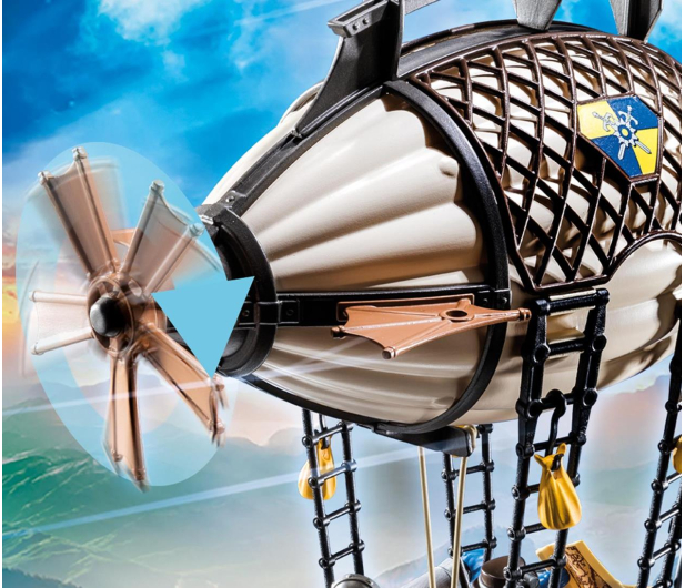 PLAYMOBIL Sterowiec Dario Novelmore - 1029720 - zdjęcie 3
